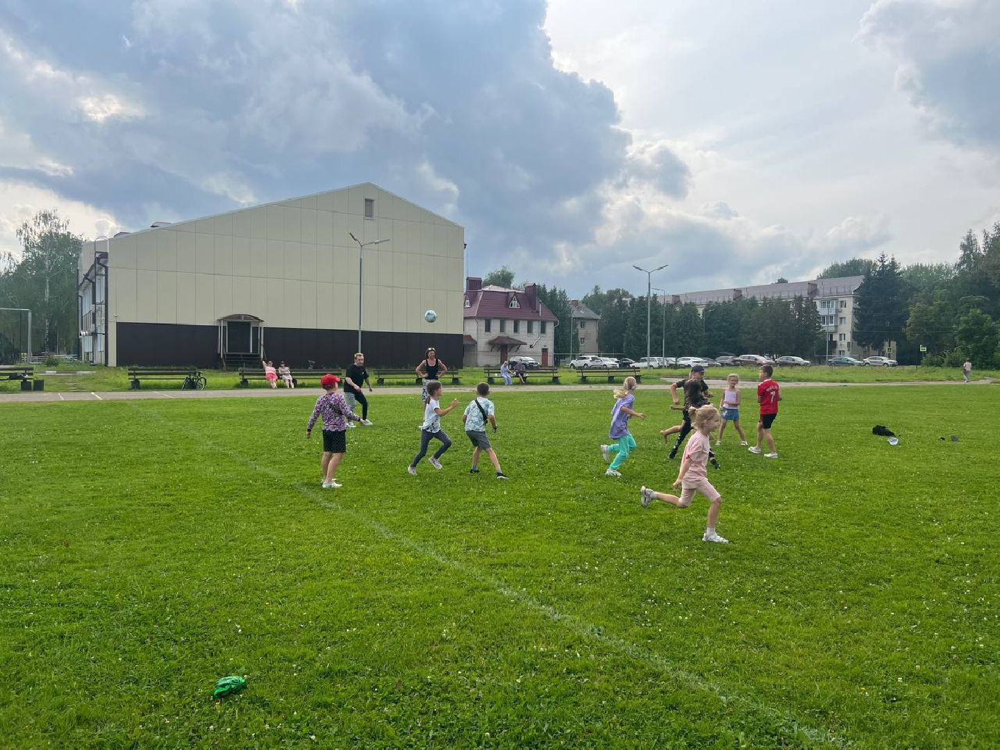 дети, дворовые игры, городской округ восход,