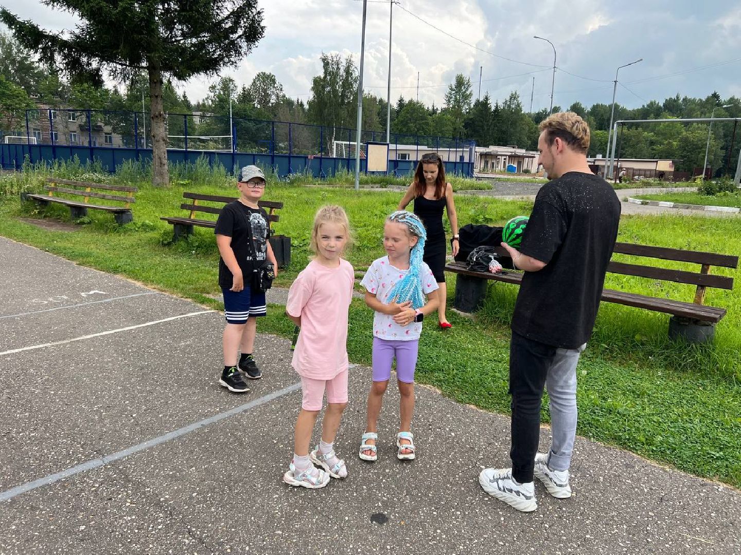 дети, дворовые игры, городской округ восход,