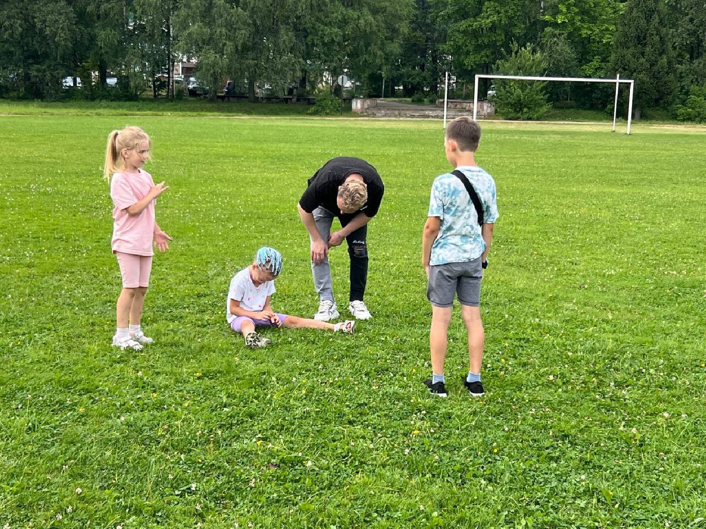 дети, дворовые игры, городской округ восход,