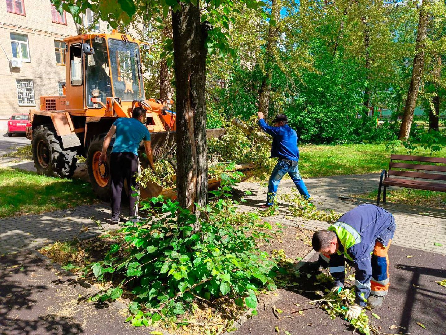 ураган, последствия урагана, мбу городское хозяйство