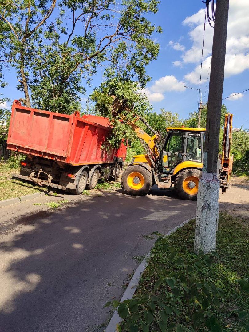 ураган, последствия урагана, мбу городское хозяйство