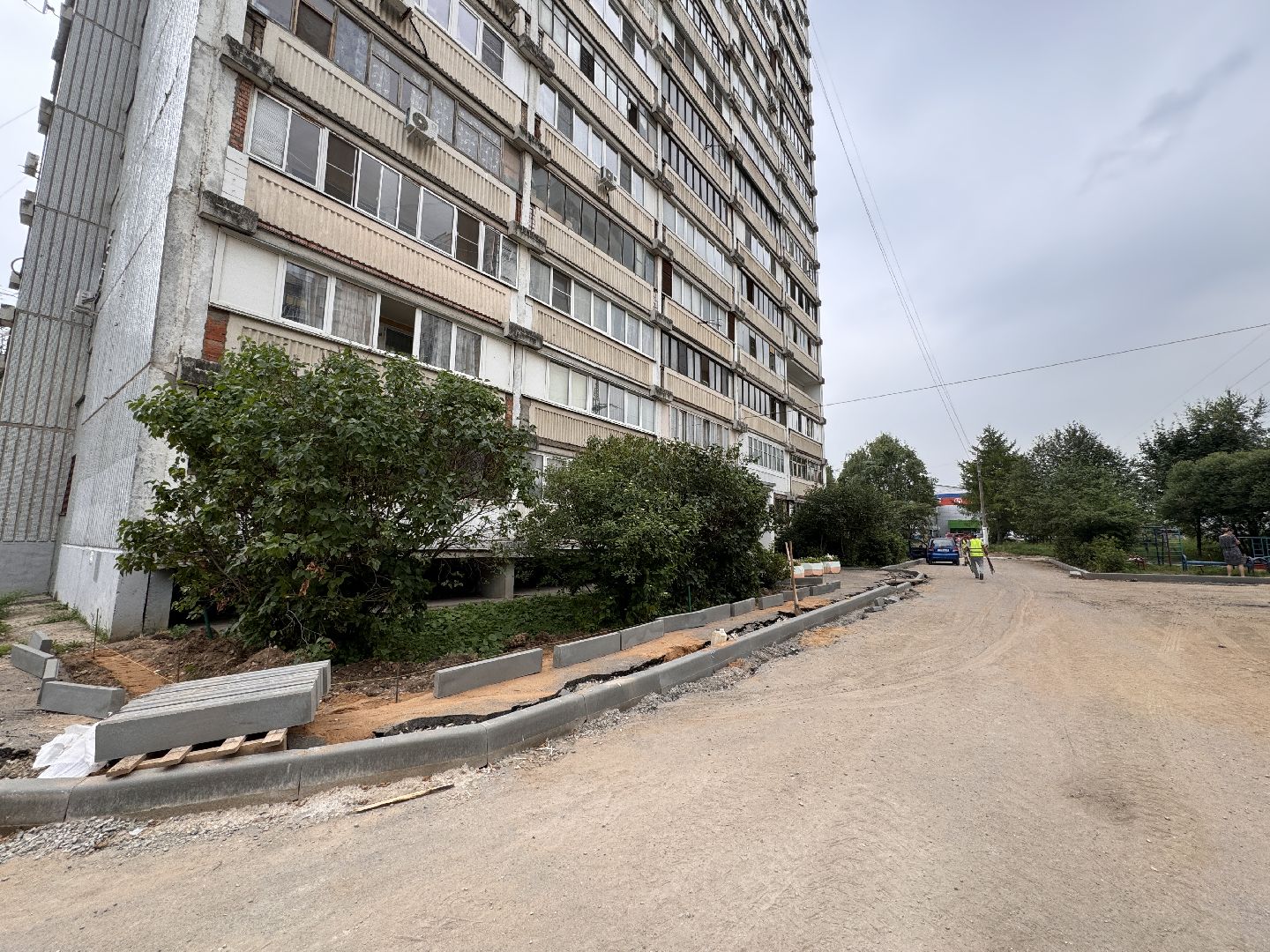 Благоустройство, Дворы Одинцова, Благоустройство дворов, Строй век,