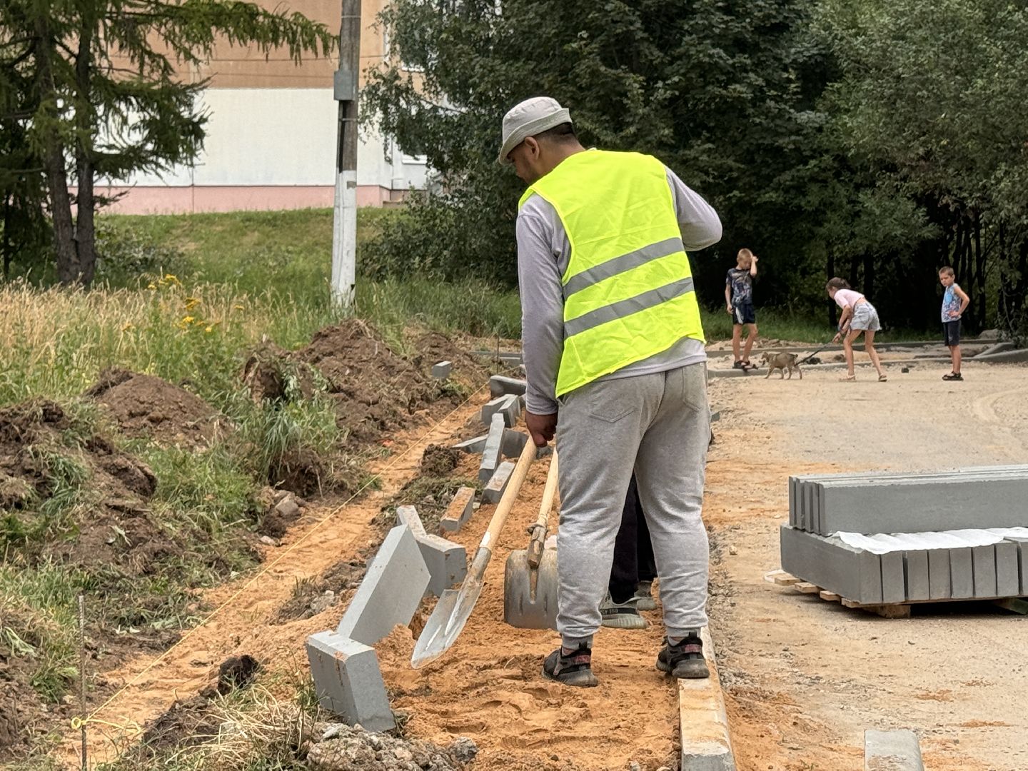 Благоустройство, Дворы Одинцова, Благоустройство дворов, Строй век,