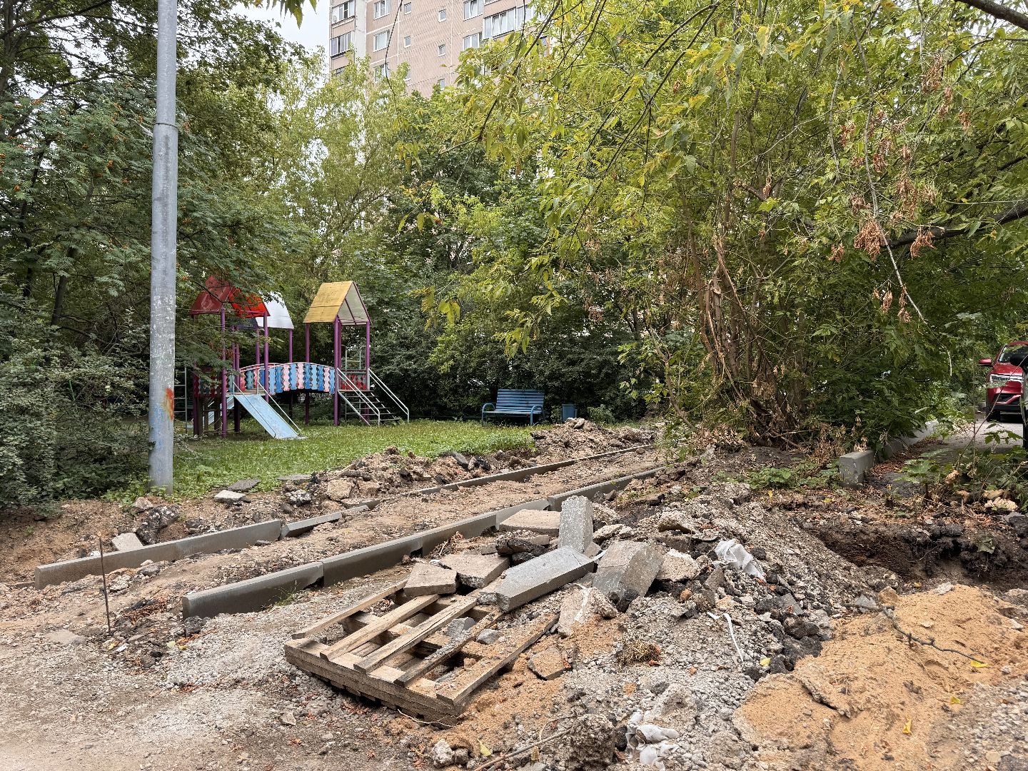 Благоустройство, Дворы Одинцова, Благоустройство дворов, Строй век,