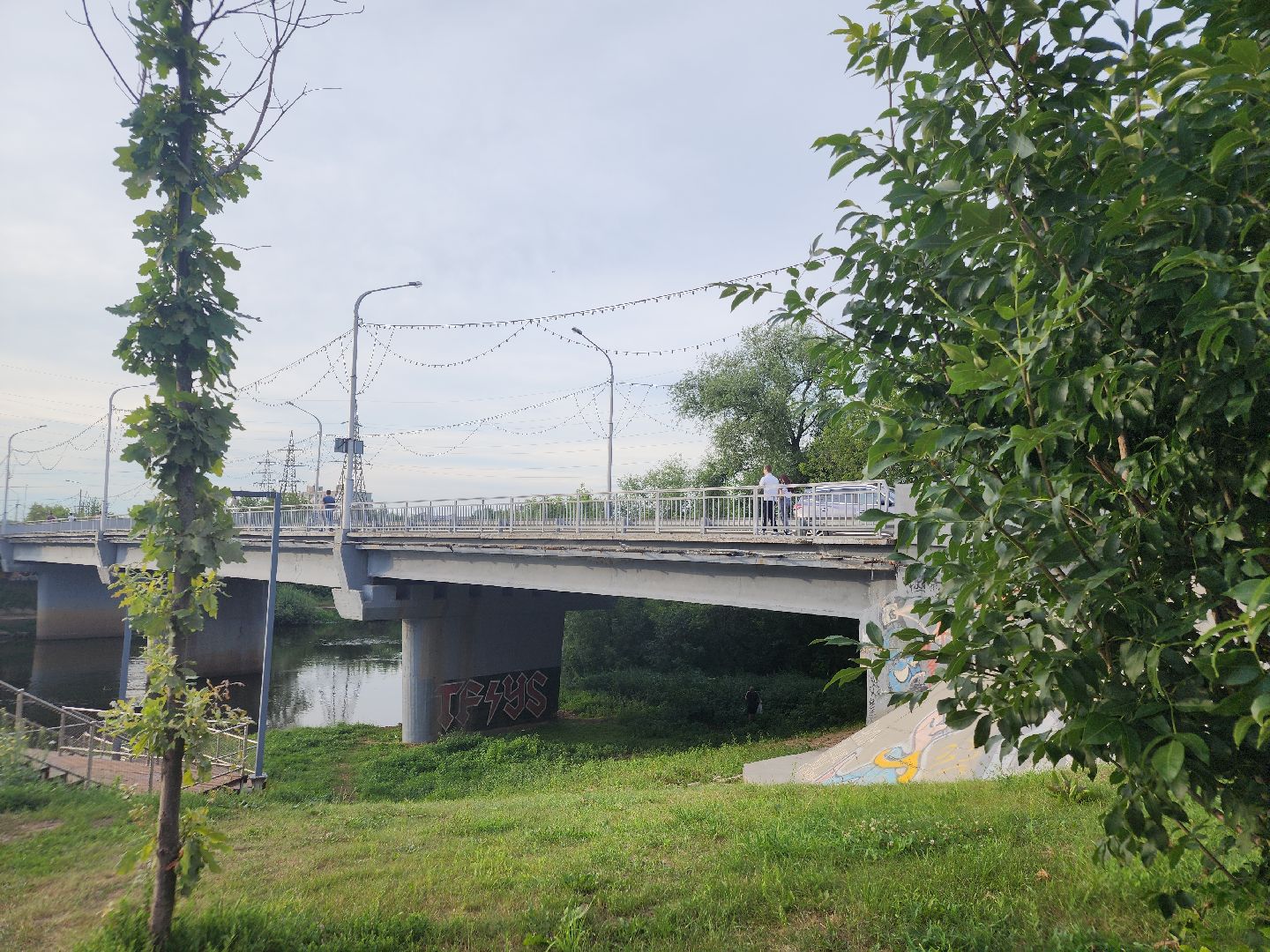 Парковский мост, орехово зуево,