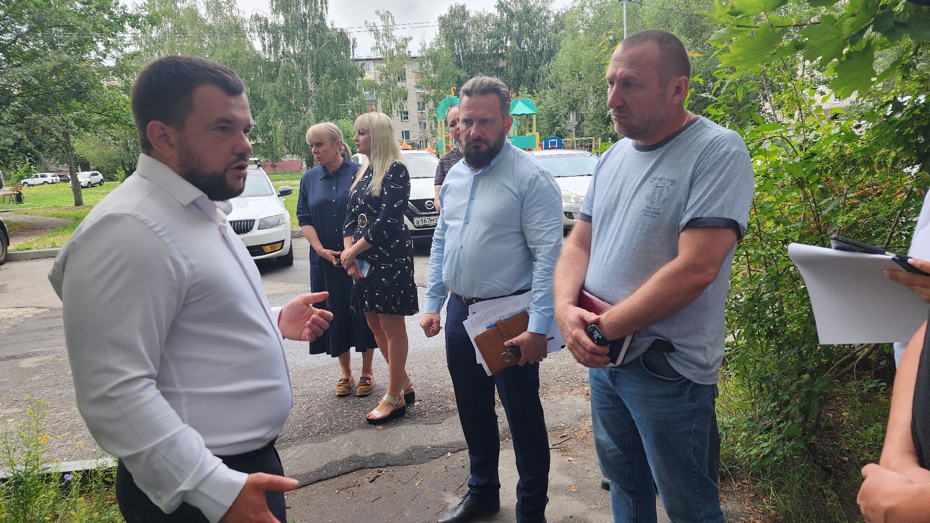 обход террриторий, жкх, благоустройство, Шатура, Большая Шатура,