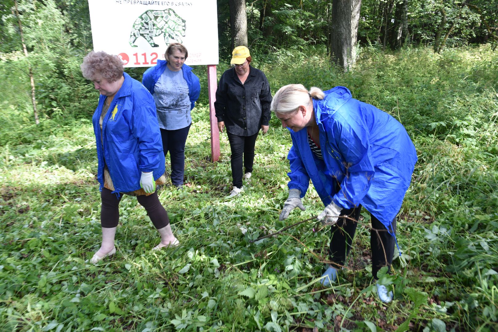 лотошино, чистый лес, экология, акция, экологическая акция, депутат мособлдумы,