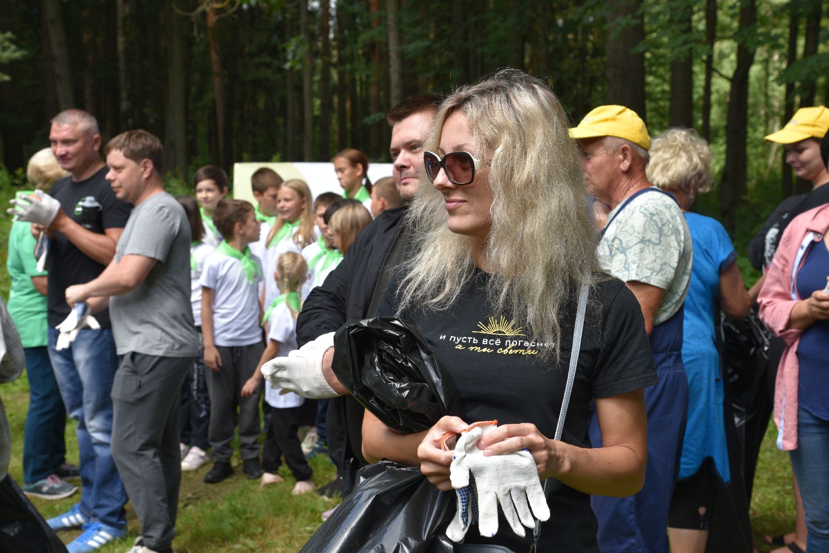 лотошино, чистый лес, экология, акция, экологическая акция, депутат мособлдумы,