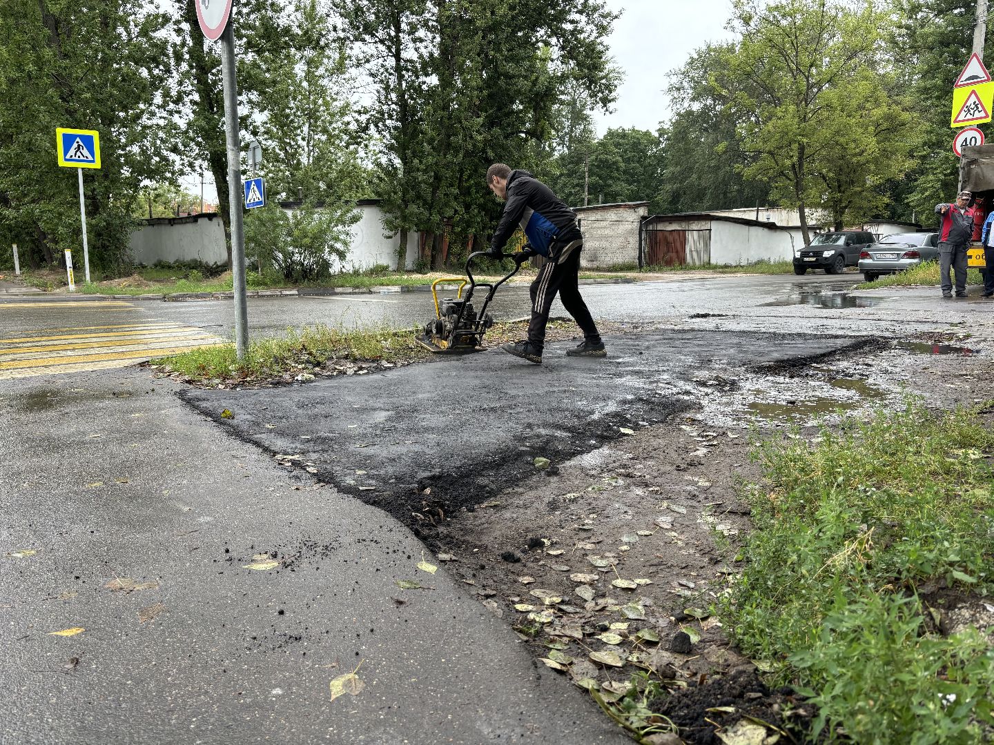 дороги, мбу благоустройство, ямочный ремонт, пешеходная дорожка,
