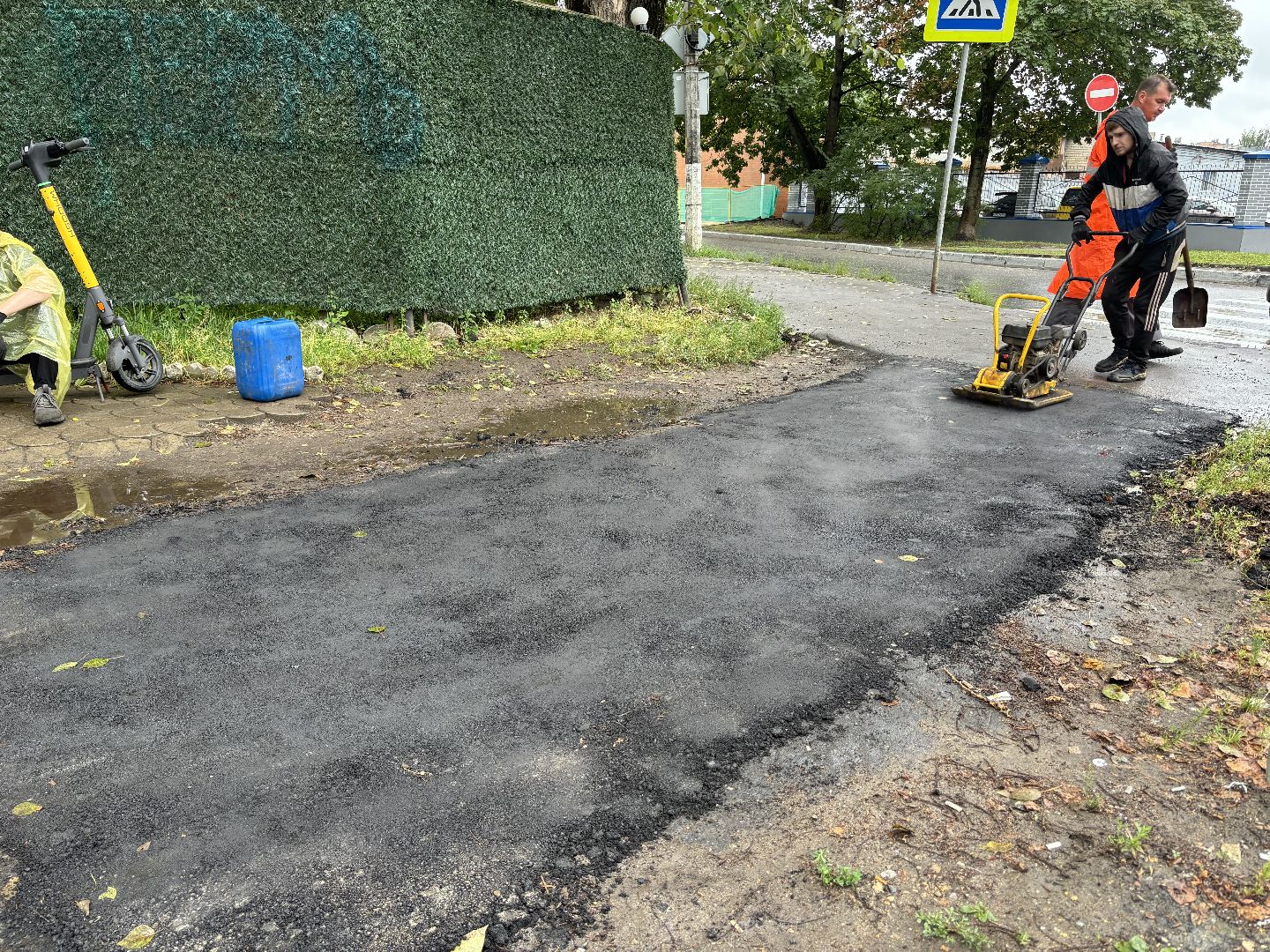 дороги, мбу благоустройство, ямочный ремонт, пешеходная дорожка,