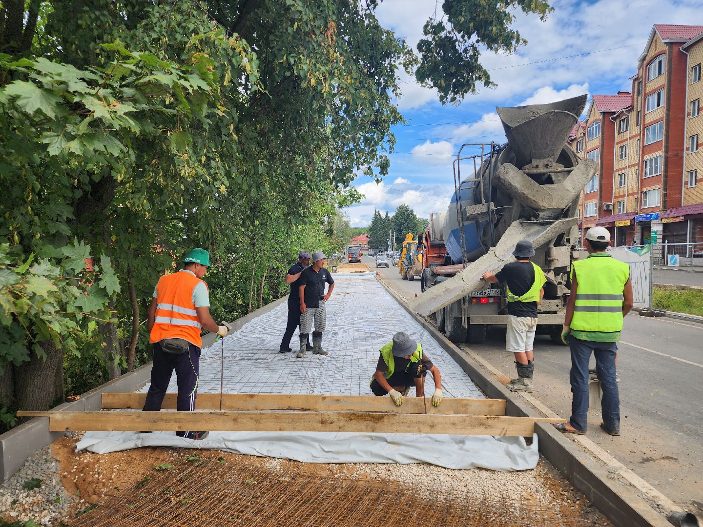 волоколамск, благоустройство, парковая,