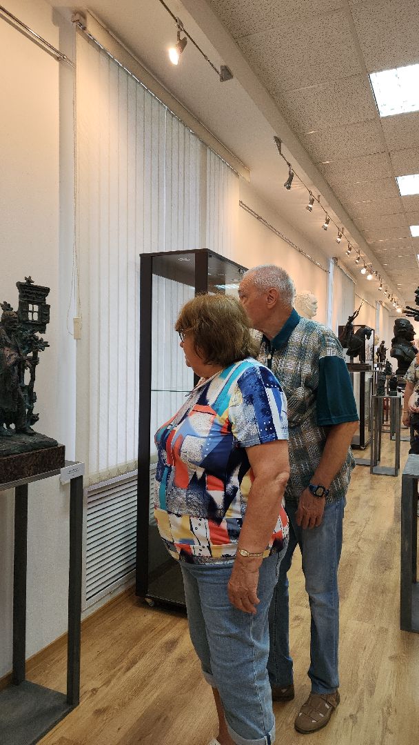 электросталь, мой город, жители города, выставочный зал, музей, выставка, экспозиция, скульптор, творческий вечер,