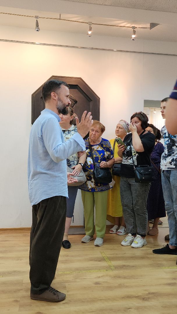 электросталь, мой город, жители города, выставочный зал, музей, выставка, экспозиция, скульптор, творческий вечер,