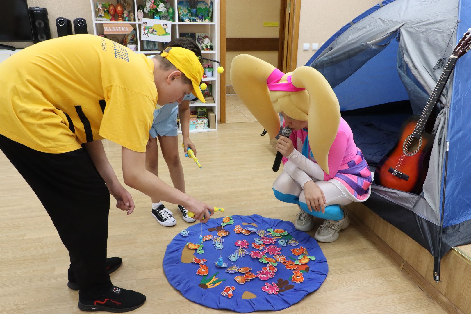 туристический слет, Серебряные Пруды, особенные дети, дети-инвалиды, дети с ОВЗ, ГАУСО МО КЦСОиР Серебряно Прудский