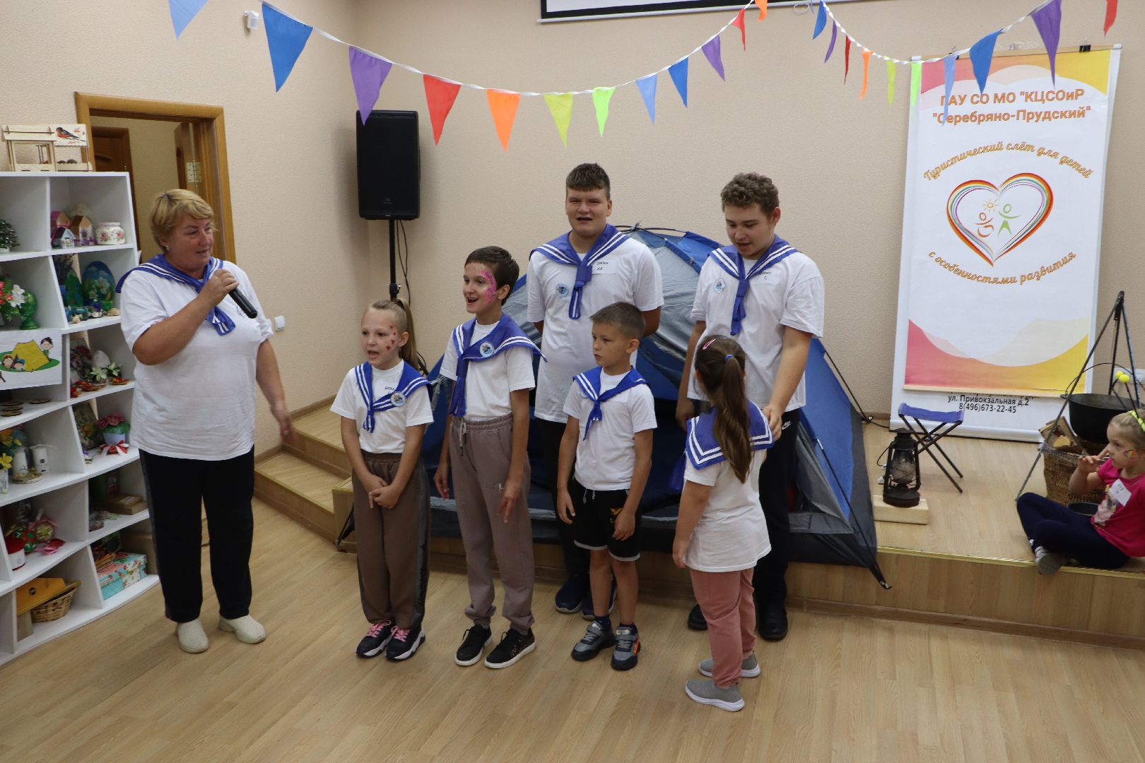 туристический слет, Серебряные Пруды, особенные дети, дети-инвалиды, дети с ОВЗ, ГАУСО МО КЦСОиР Серебряно Прудский