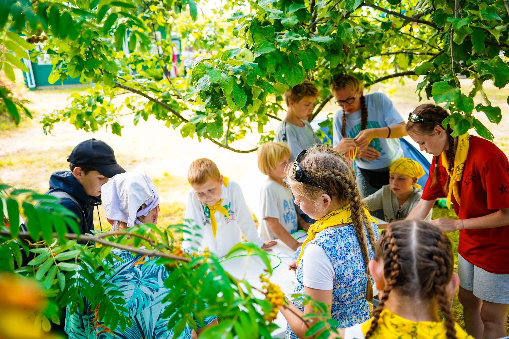 Православный лагерь, православные варяги, шатурское благочиние, Большая Шатура, Семейный лагерь,