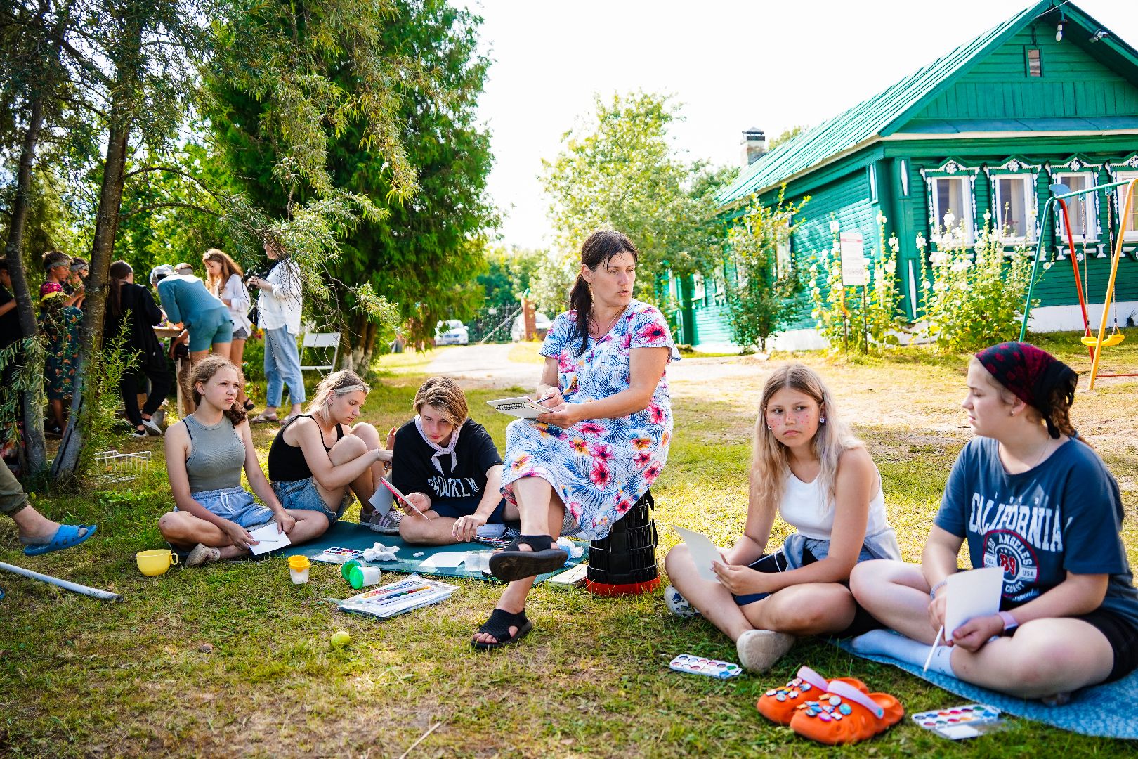 Православный лагерь, православные варяги, шатурское благочиние, Большая Шатура, Семейный лагерь,