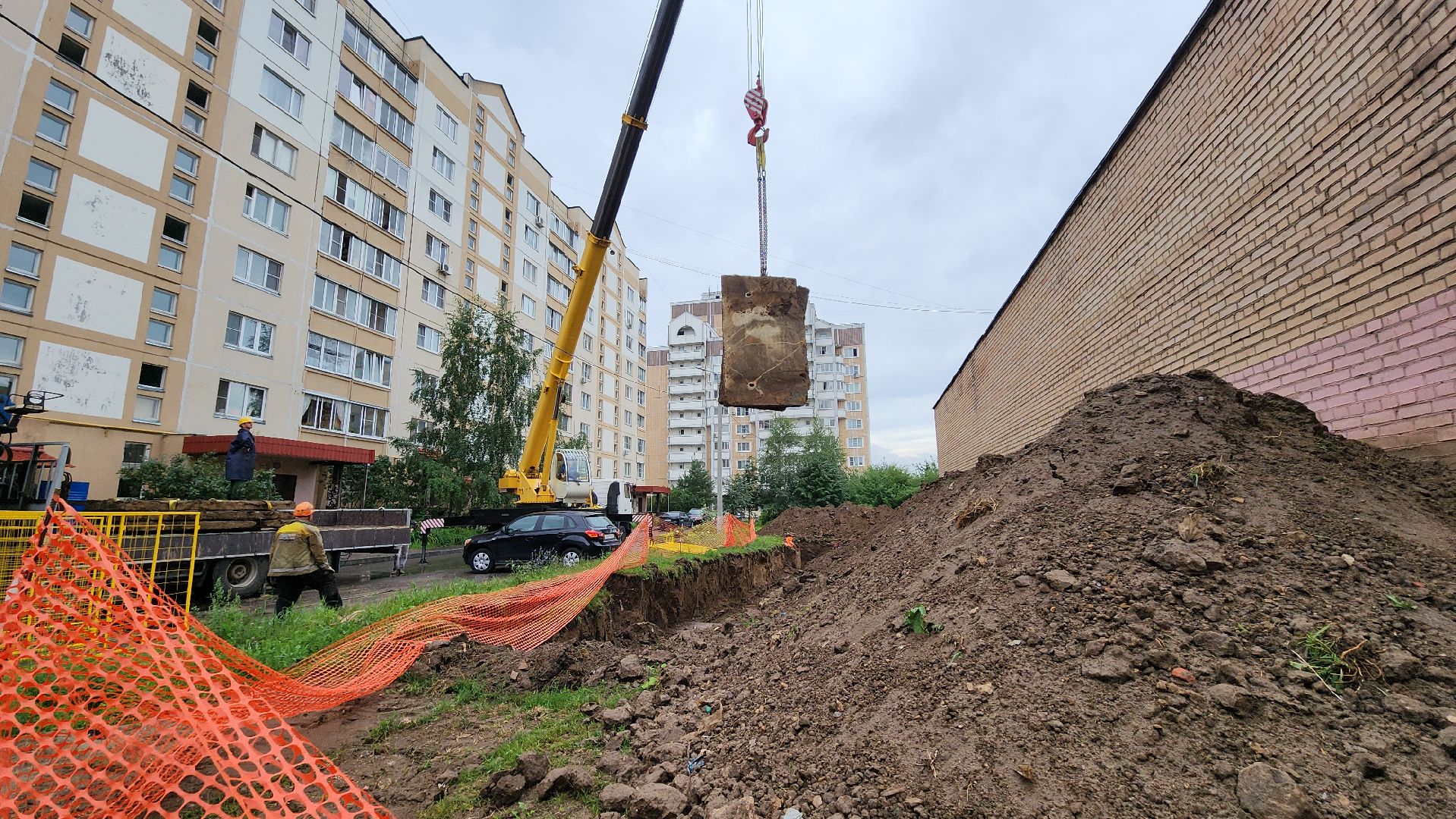 жкх, ремонт тепловых сетей, Лосино-Петровский,