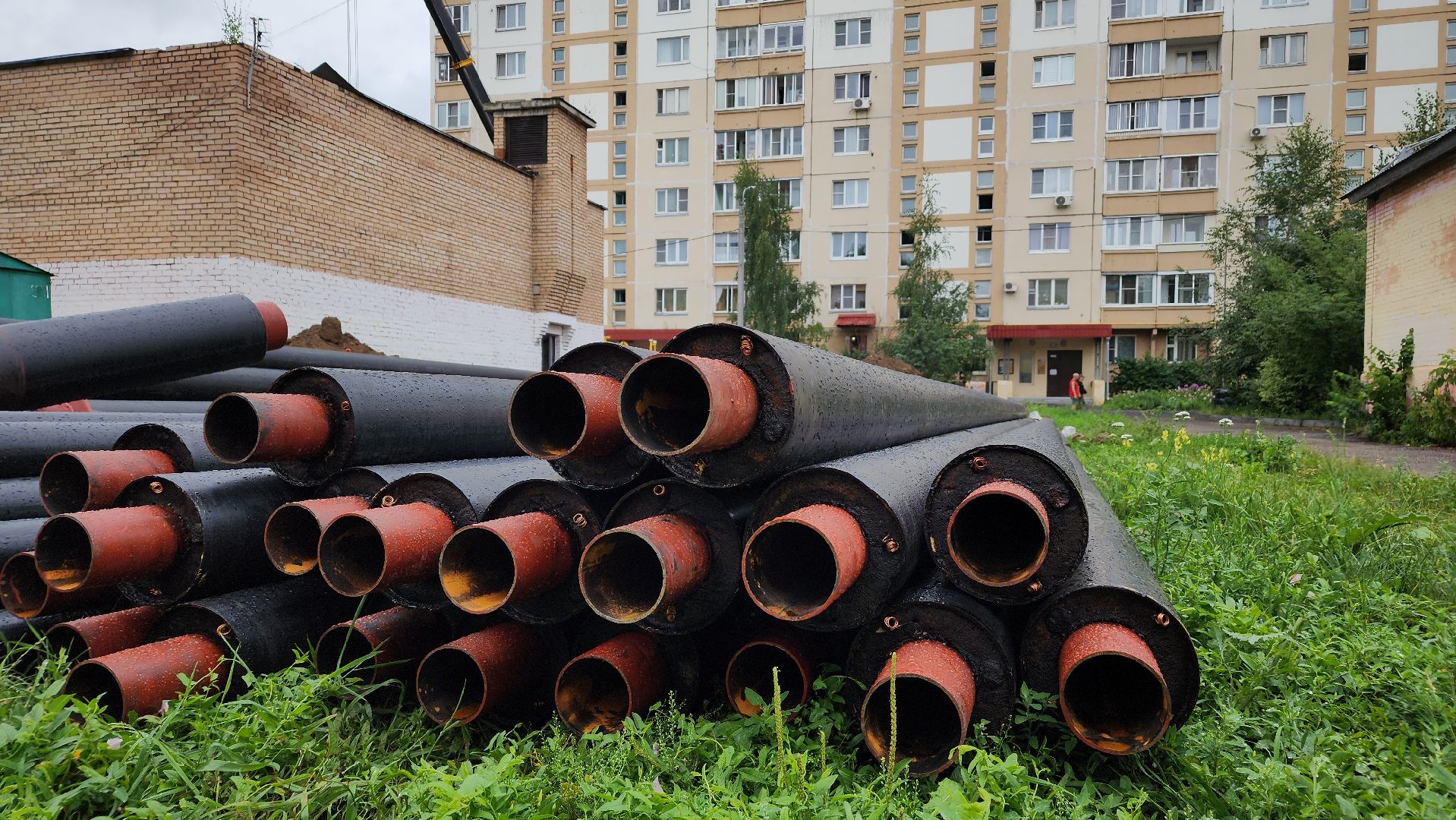 жкх, ремонт тепловых сетей, Лосино-Петровский,