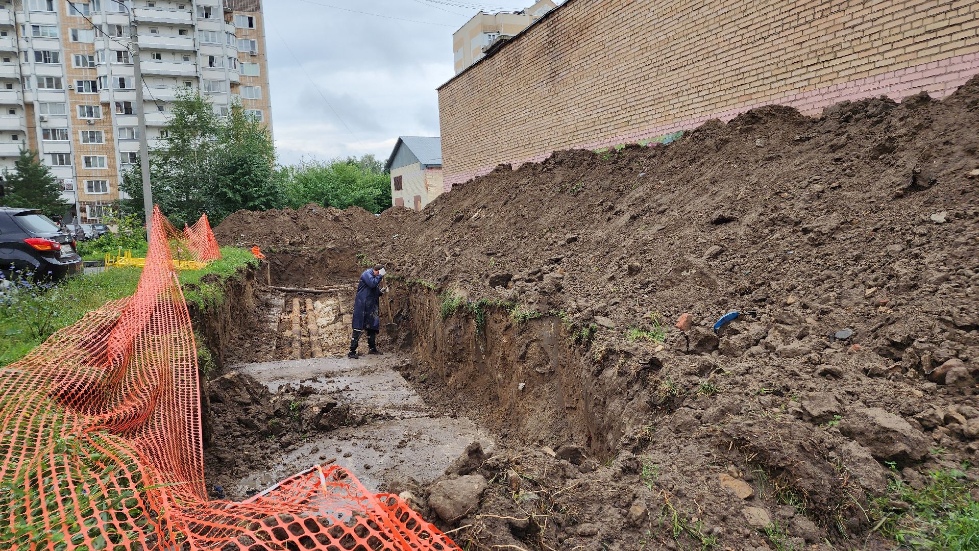 жкх, ремонт тепловых сетей, Лосино-Петровский,