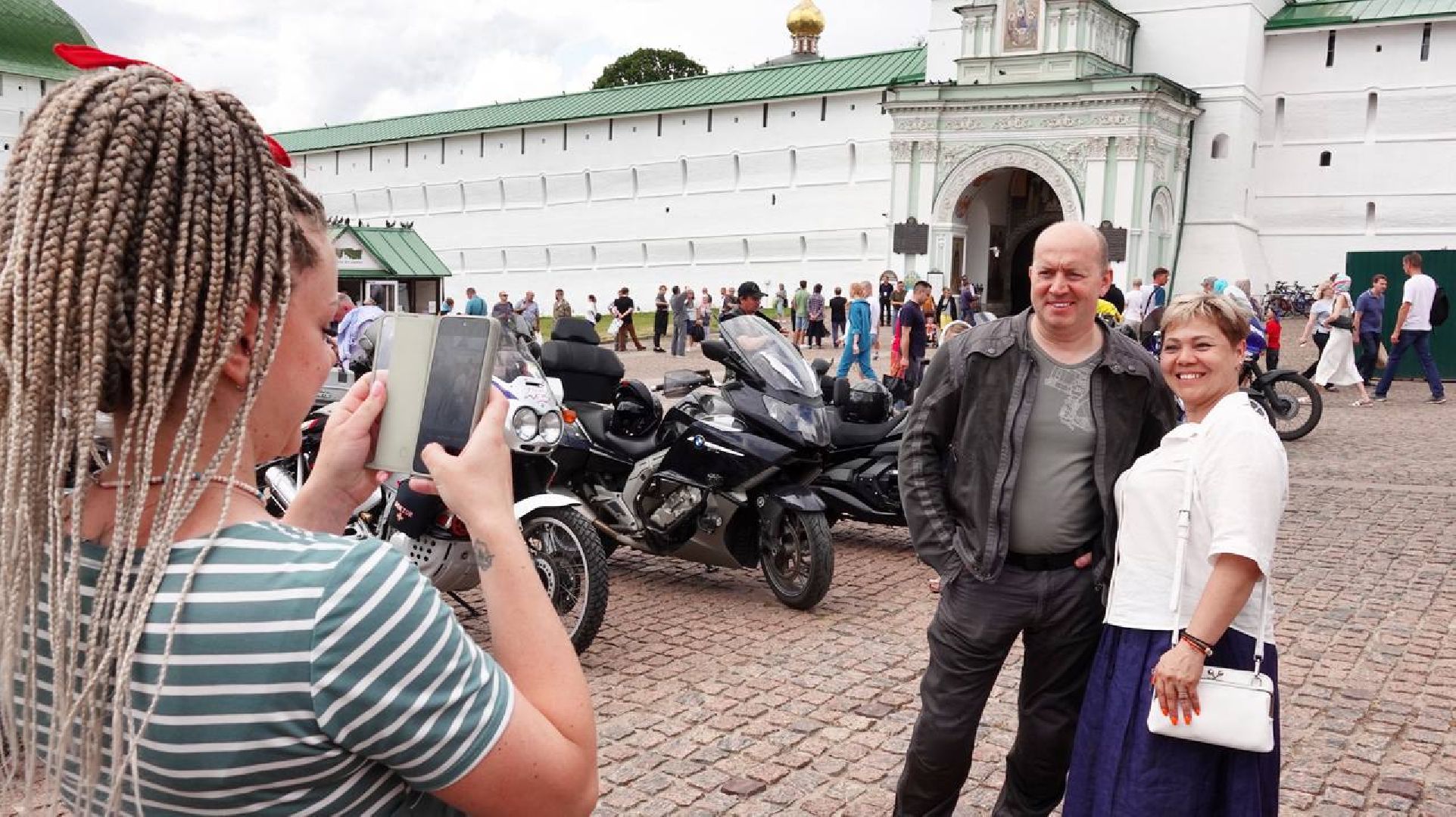 Добрые дела, Благотворительная акция, Мотопробег, Сергиев Посад, Троице-Сергиева лавра, Ильинская больница, Сергей Бурунов, Мотодвижение, Илья Кашин,