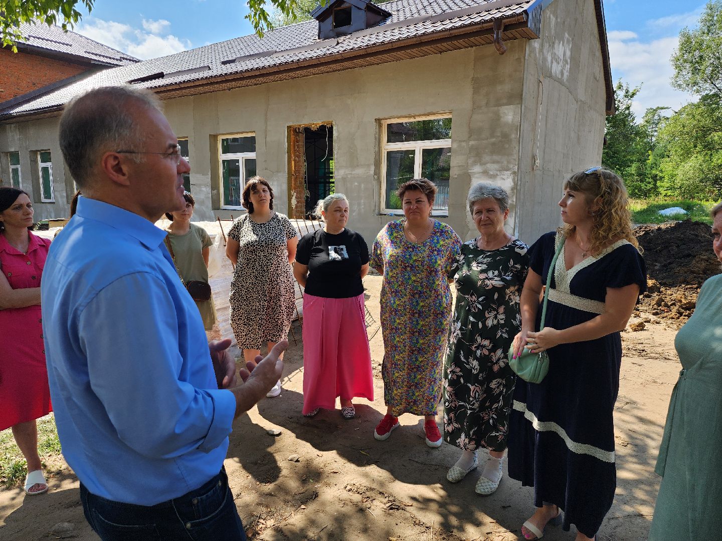 серпухов, местечко данки, туровская школа, александр коган, депутат госдумы, капитальный ремонт,