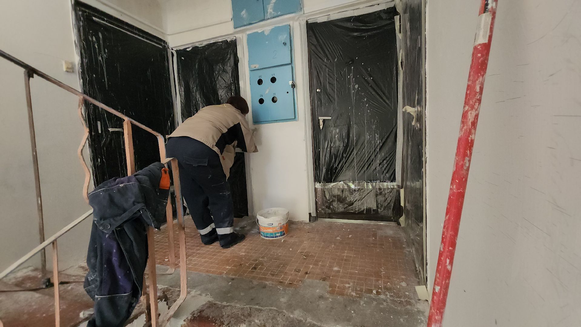 серпухов, ремонт подъездов, жкх, софинансирование, улица дзержинского, улица центральная,