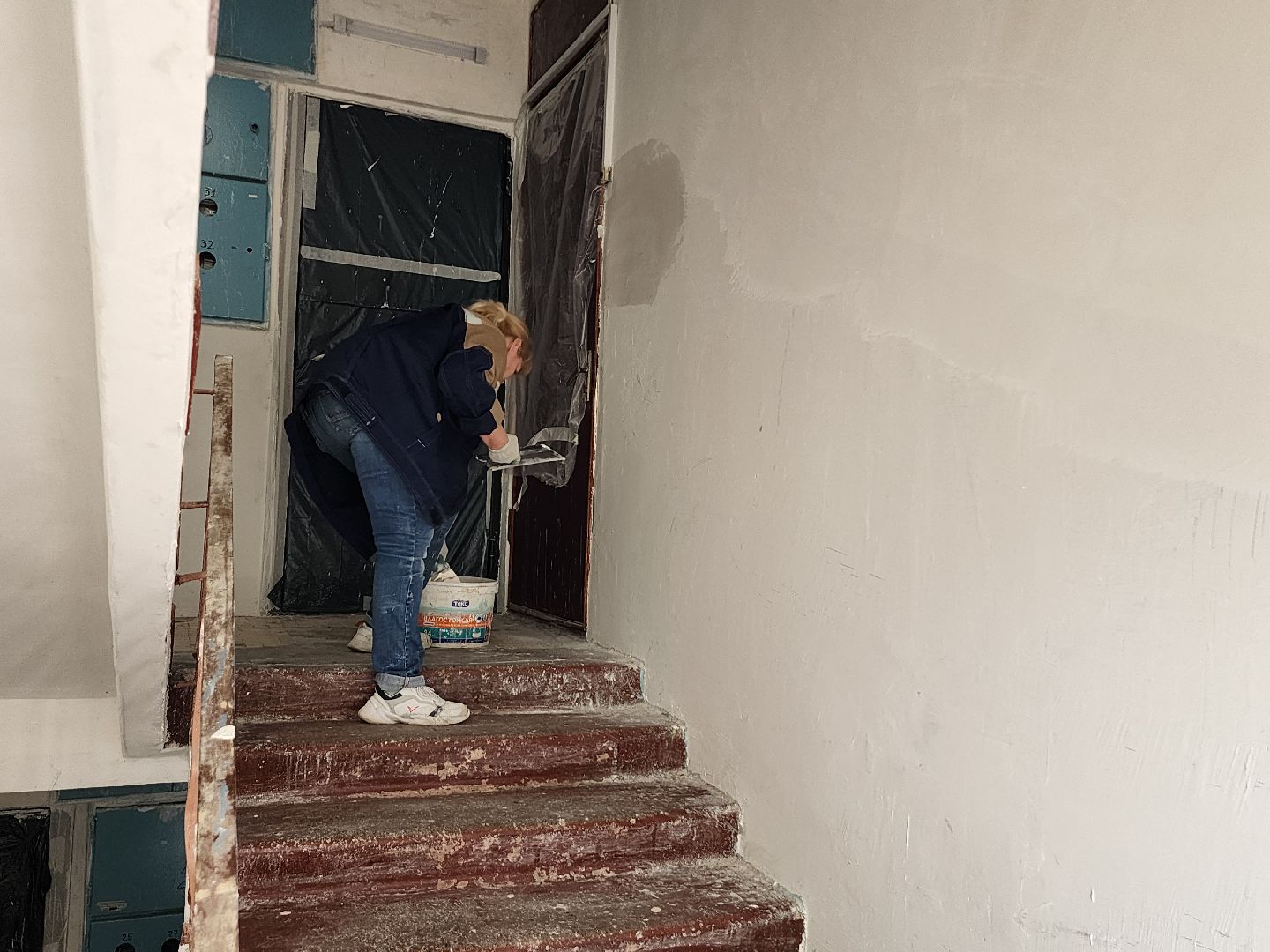 серпухов, ремонт подъездов, жкх, софинансирование, улица дзержинского, улица центральная,