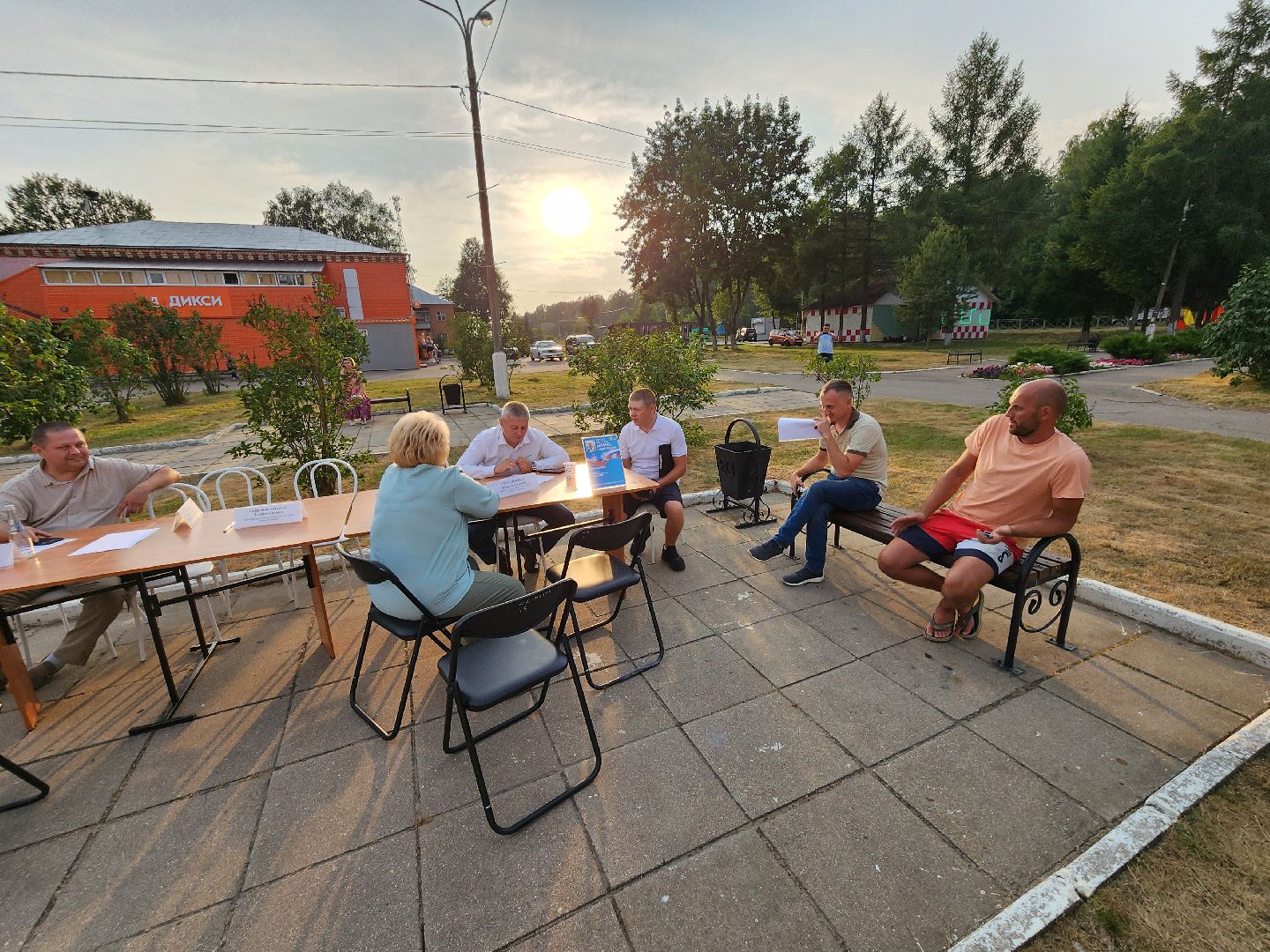 Чехов, село Дубна, выездная администрация, благоустройство, зона отдыха, лесопарк, глава администрации го Чехов Михаил Собакин,