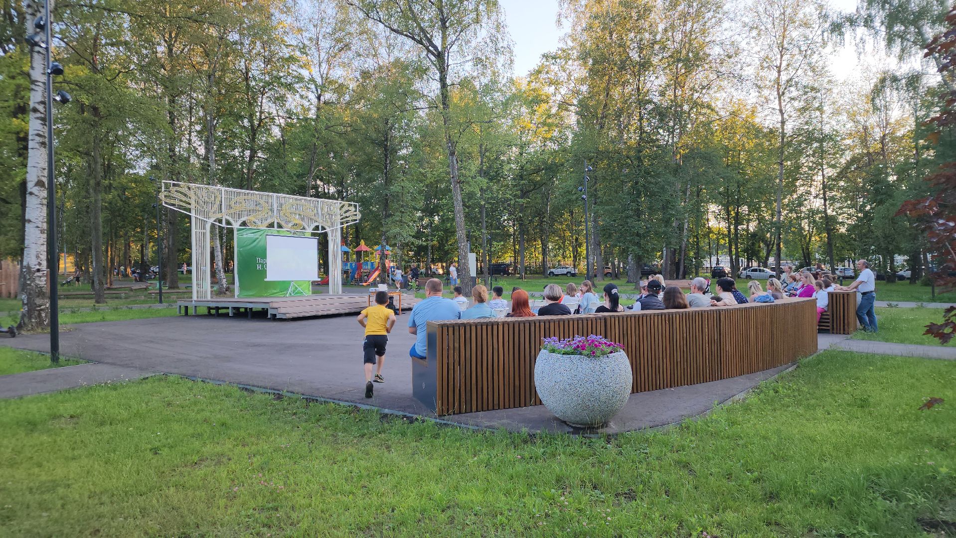 ступино, лето в подмосковье, парки подмосковья,