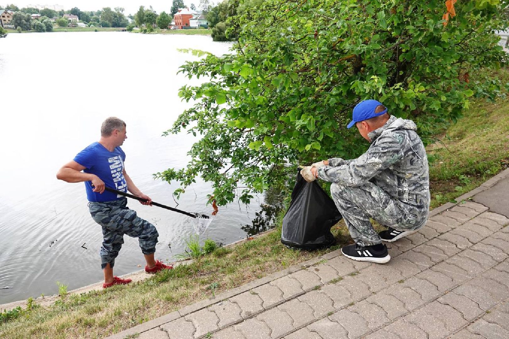 Экология, Сергиев Посад, Очистка прудов,
