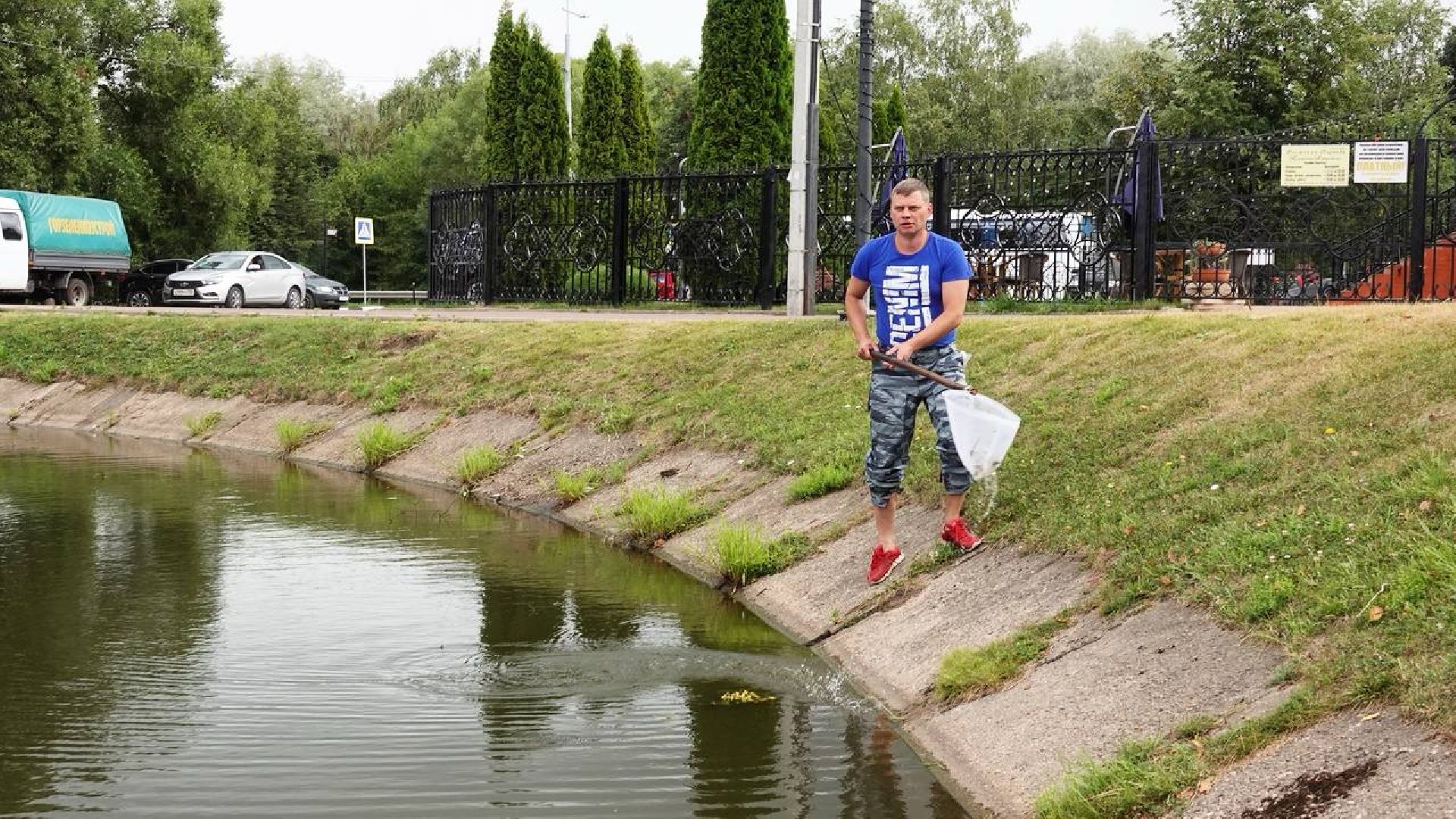 Экология, Сергиев Посад, Очистка прудов,