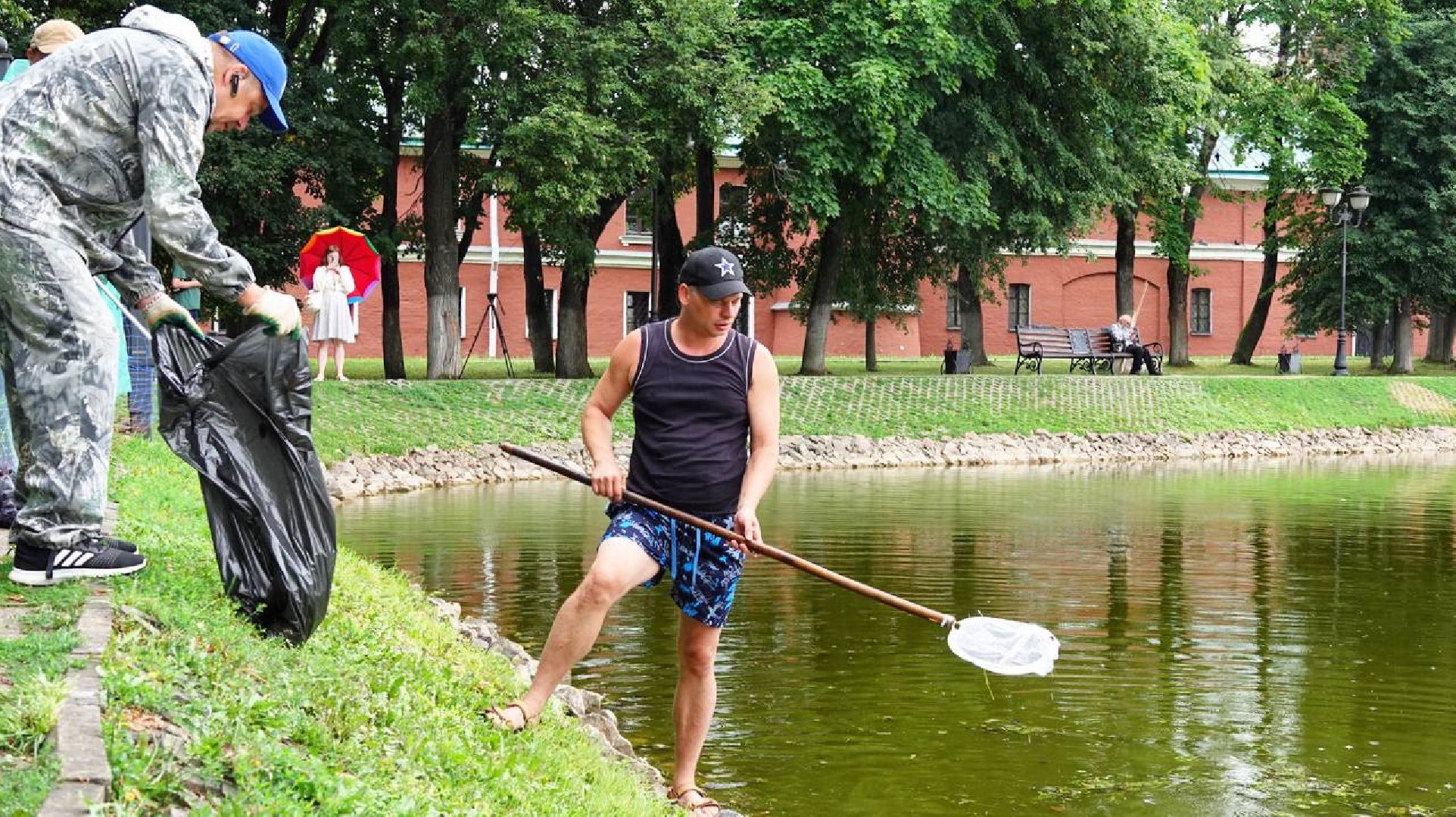 Экология, Сергиев Посад, Очистка прудов,