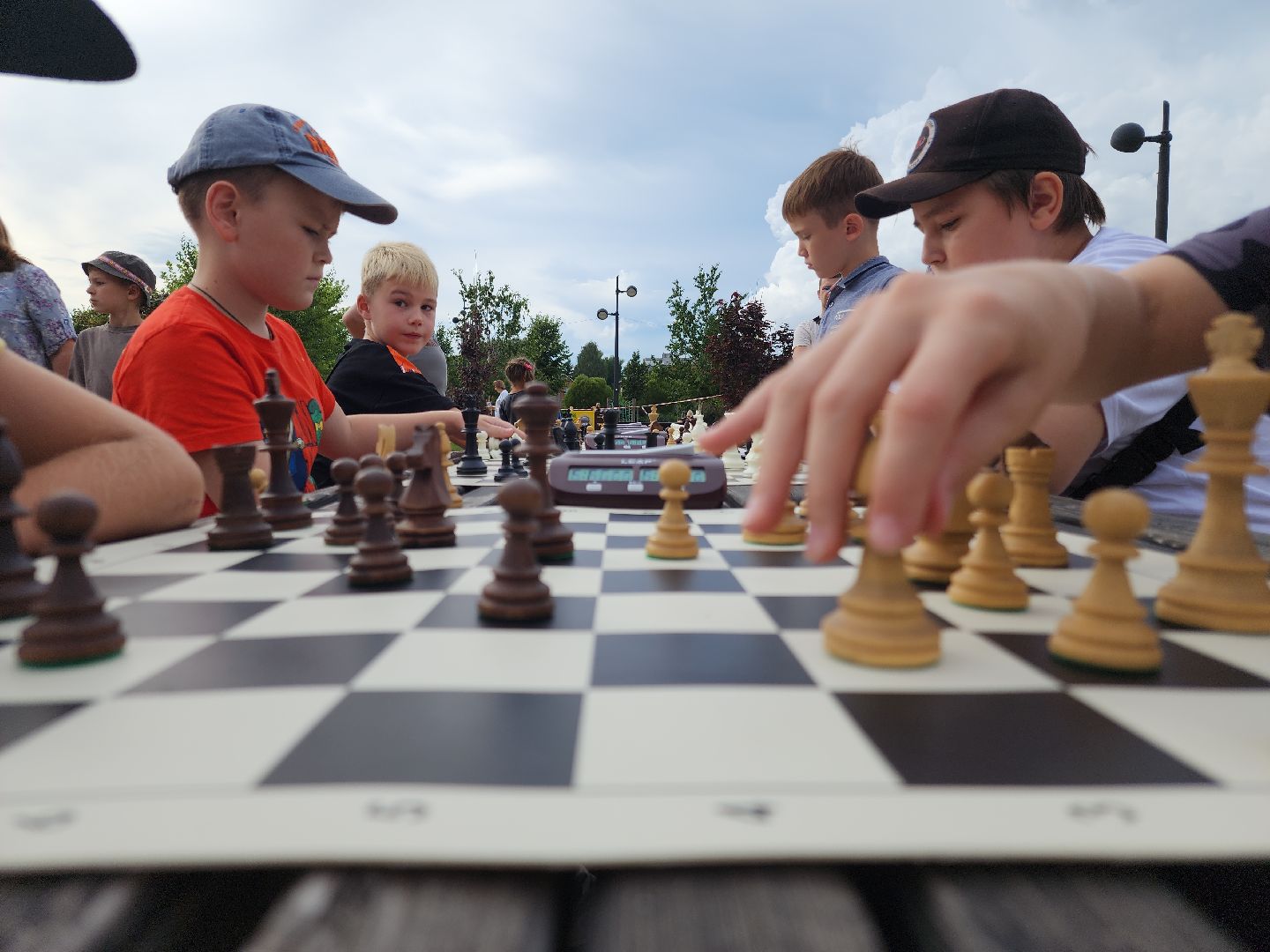 Турнир по шахматам, парки подмосковья, орехово зуево,