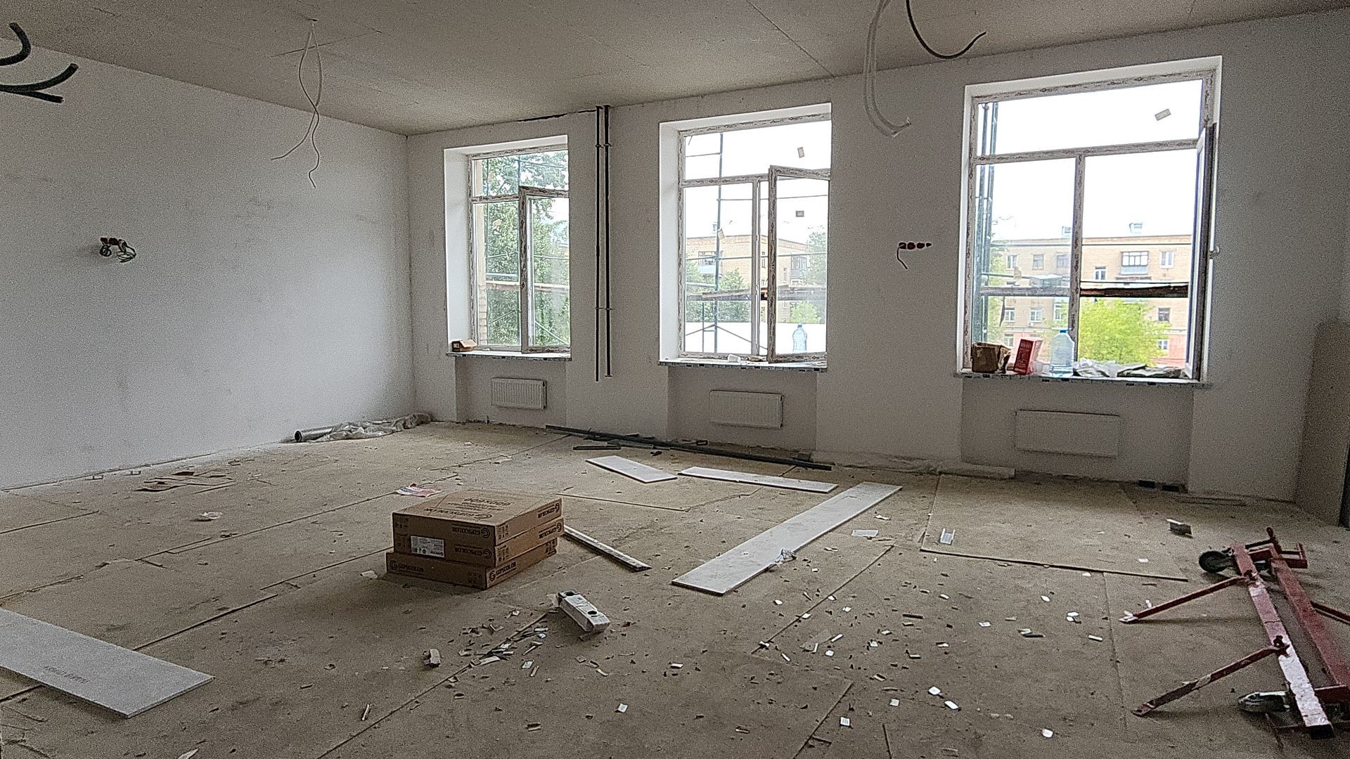 электросталь, строительство, капремонт, капремонт школы, депутат госдумы, образование,