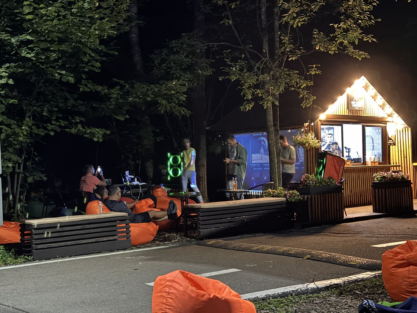 Ночь в парке, Одинцовский парк культуры спорта и отдыха, культура подмосковья, парки подмосковья,