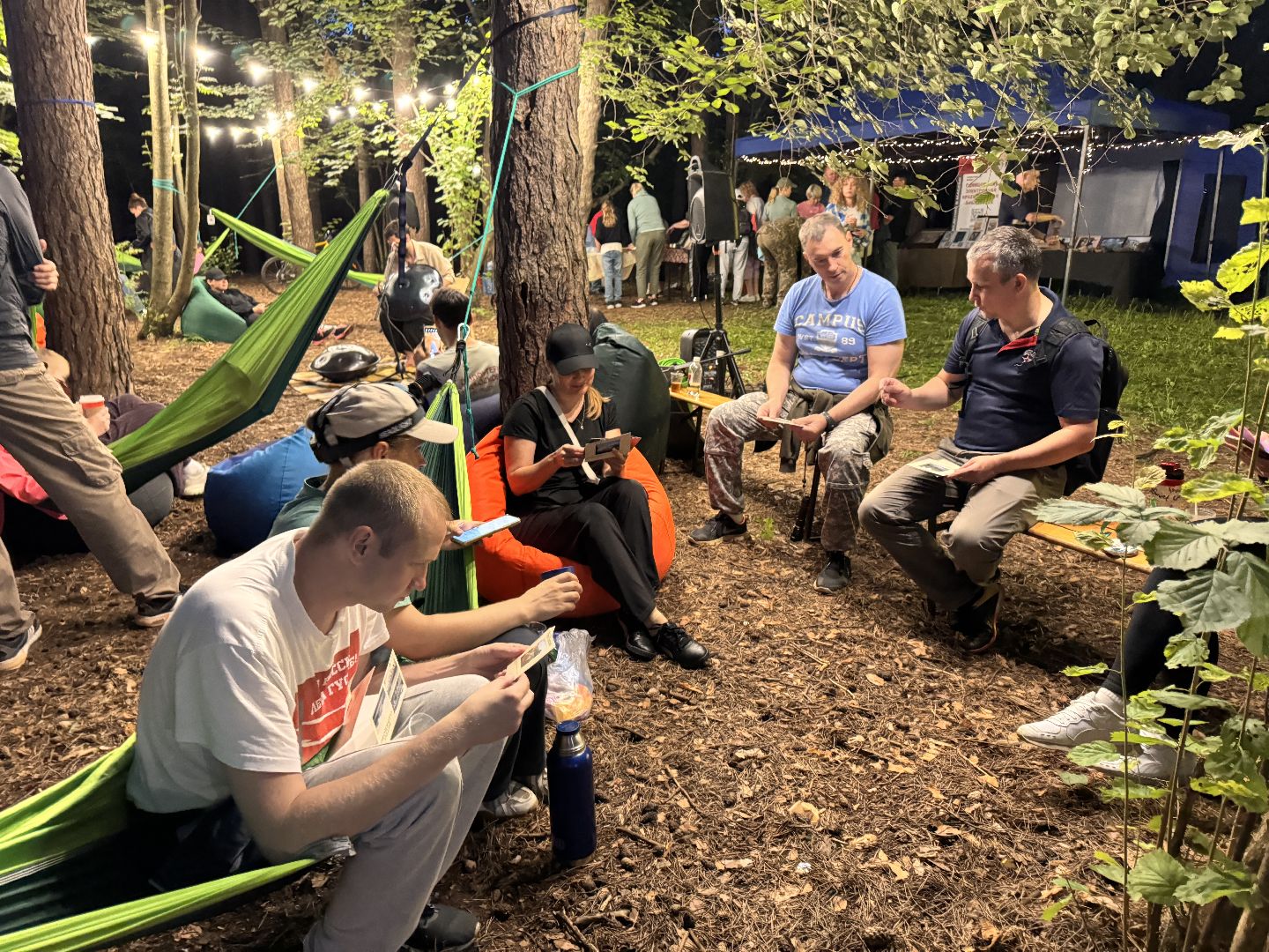 Ночь в парке, Одинцовский парк культуры спорта и отдыха, культура подмосковья, парки подмосковья,