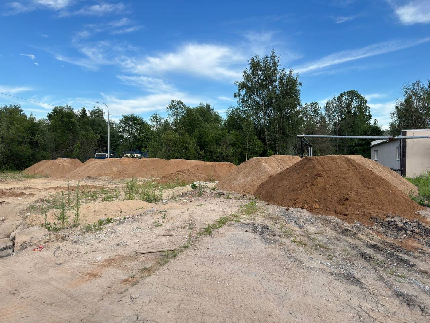 футбольное поле, строительство, городской округ восход,