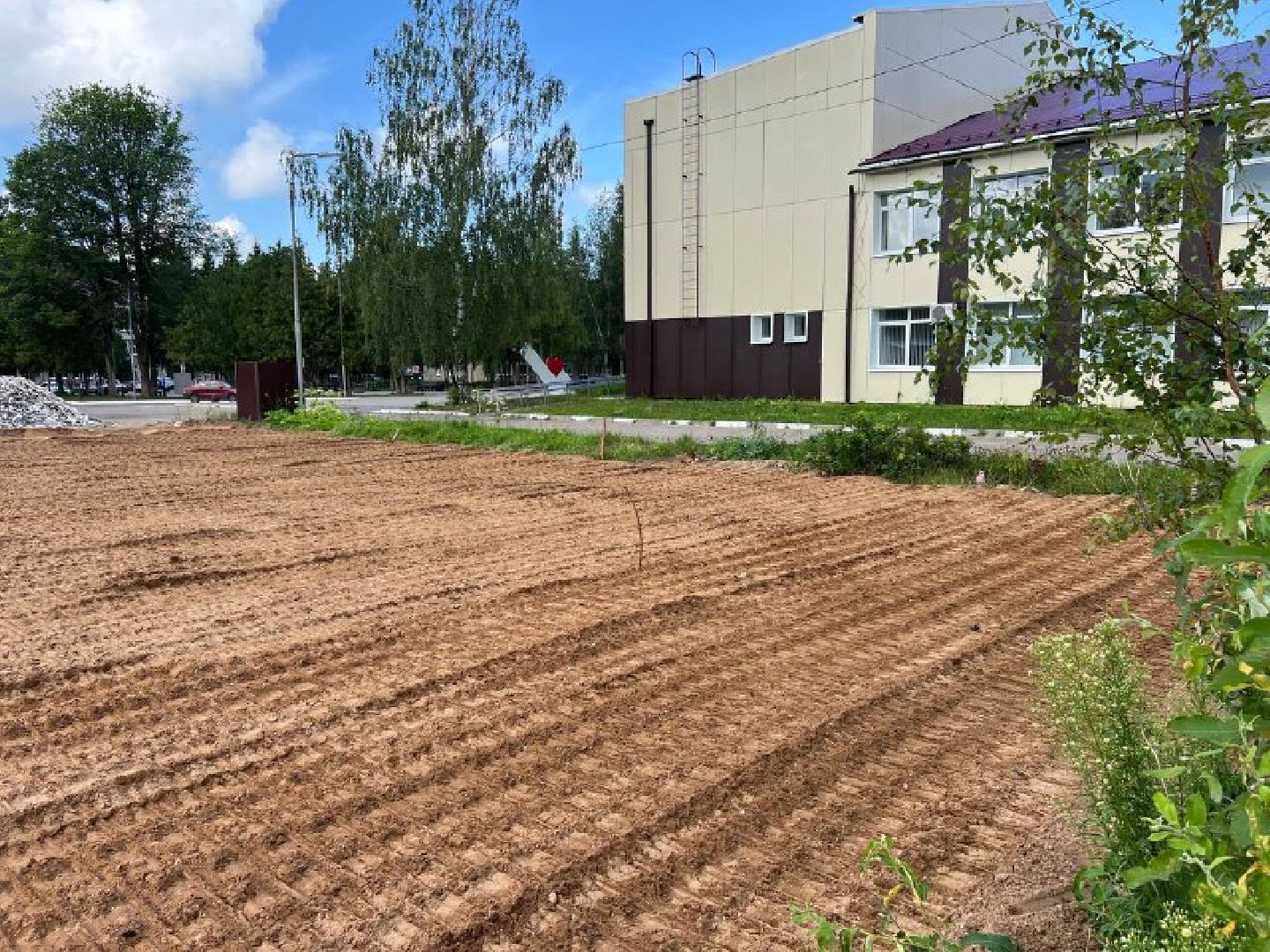 футбольное поле, строительство, городской округ восход,