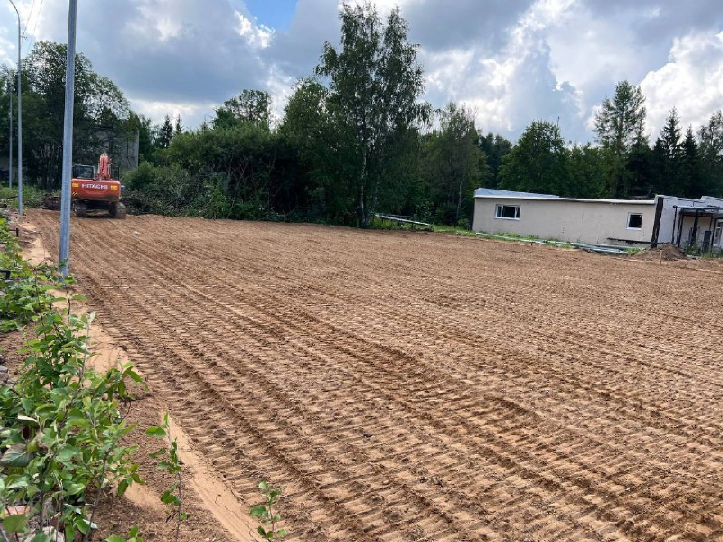 футбольное поле, строительство, городской округ восход,