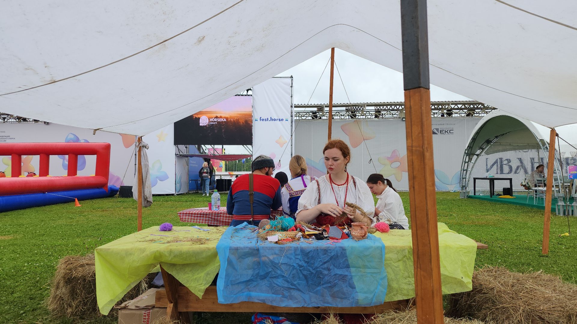 Иваново поле, международный конный фестиваль, ярмарка мастеров, село Ивановское, городской округ Черноголовка,