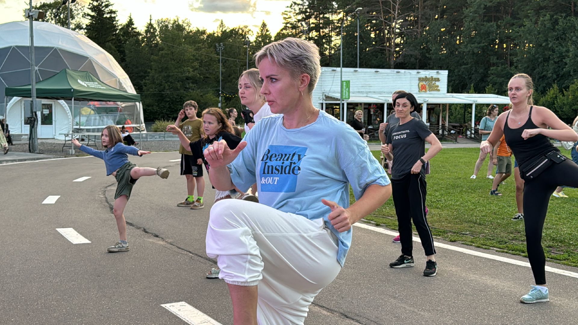 Одинцово, фитнес-марафон, Открытые тренировки,