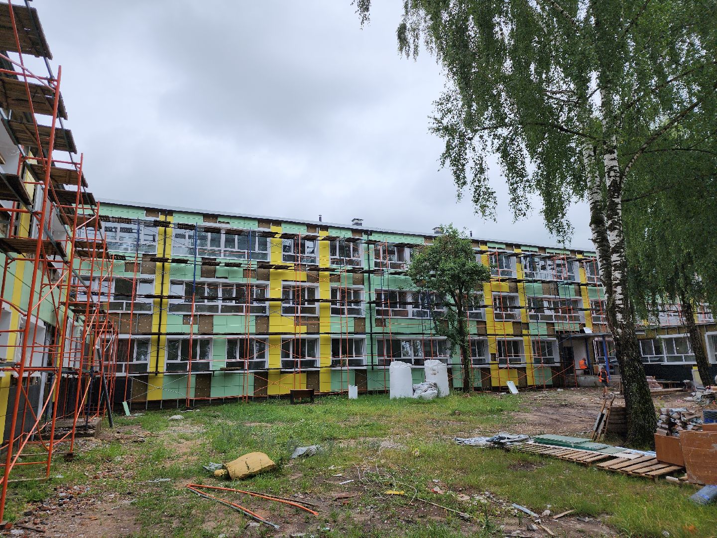 серпухов, подмосковье, капремонт школы,