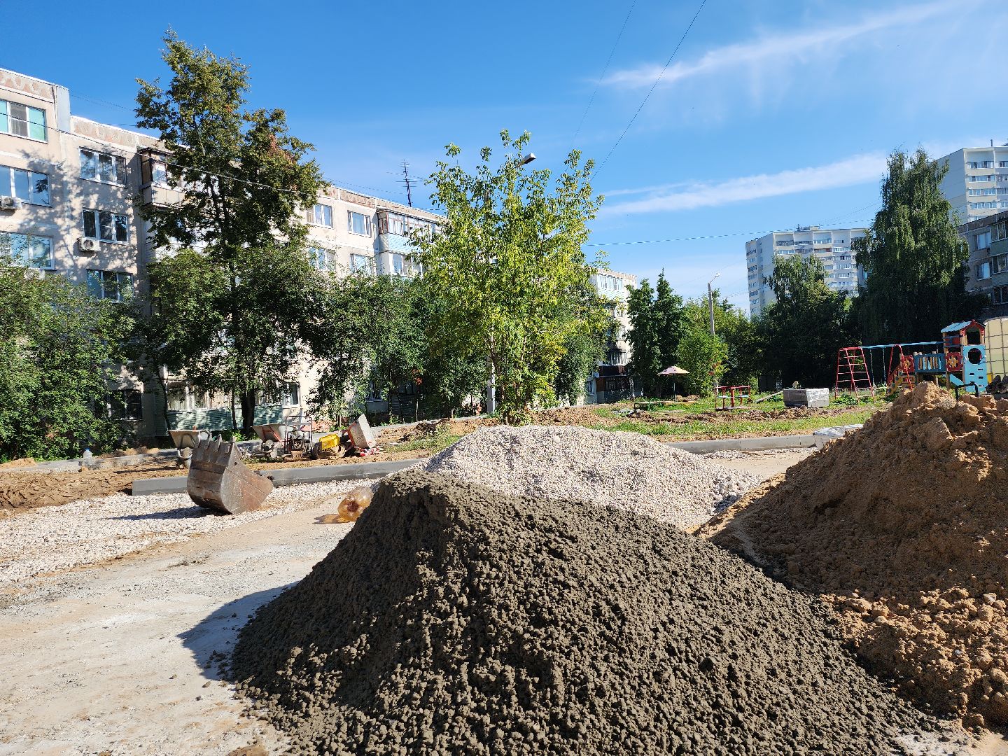 серпухов, подмосковье, комплексное благоустройство дворов,