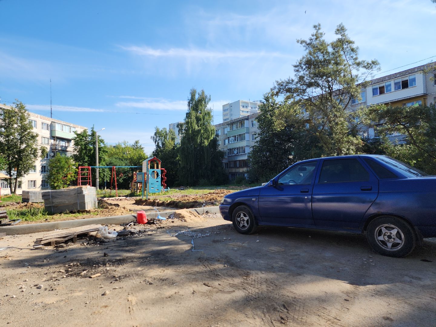 серпухов, подмосковье, комплексное благоустройство дворов,