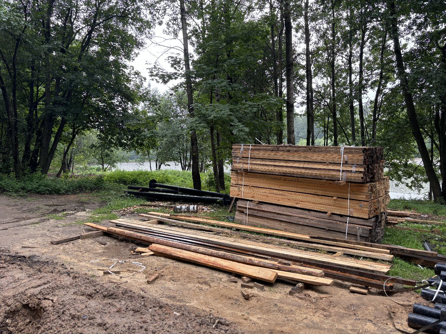 благоустройство, кучинский лесопарк,