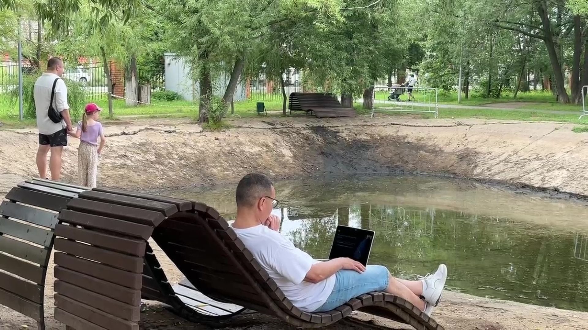 Реутов, благоустройство, парк, пруд, очистка,