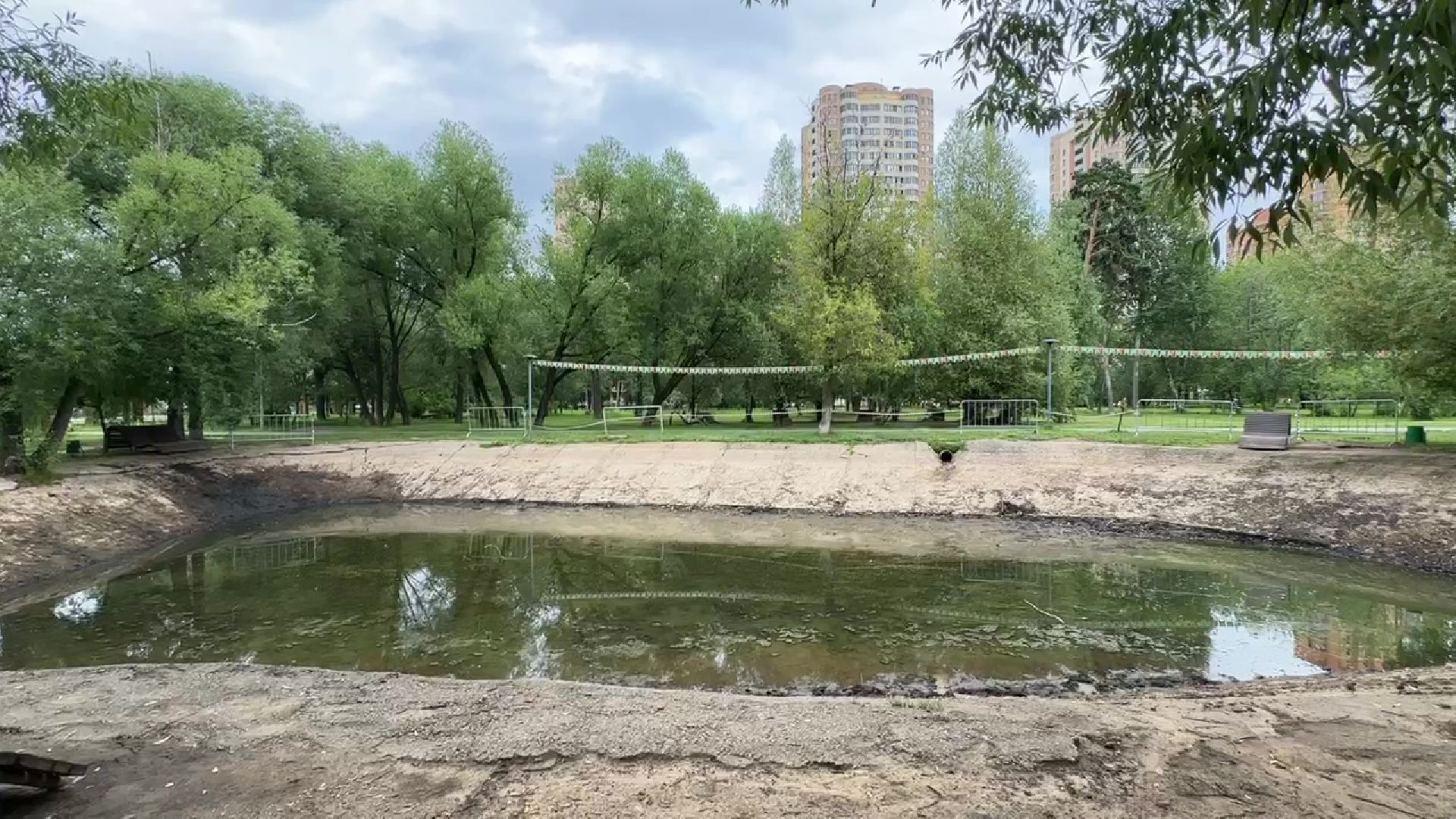 Реутов, благоустройство, парк, пруд, очистка,