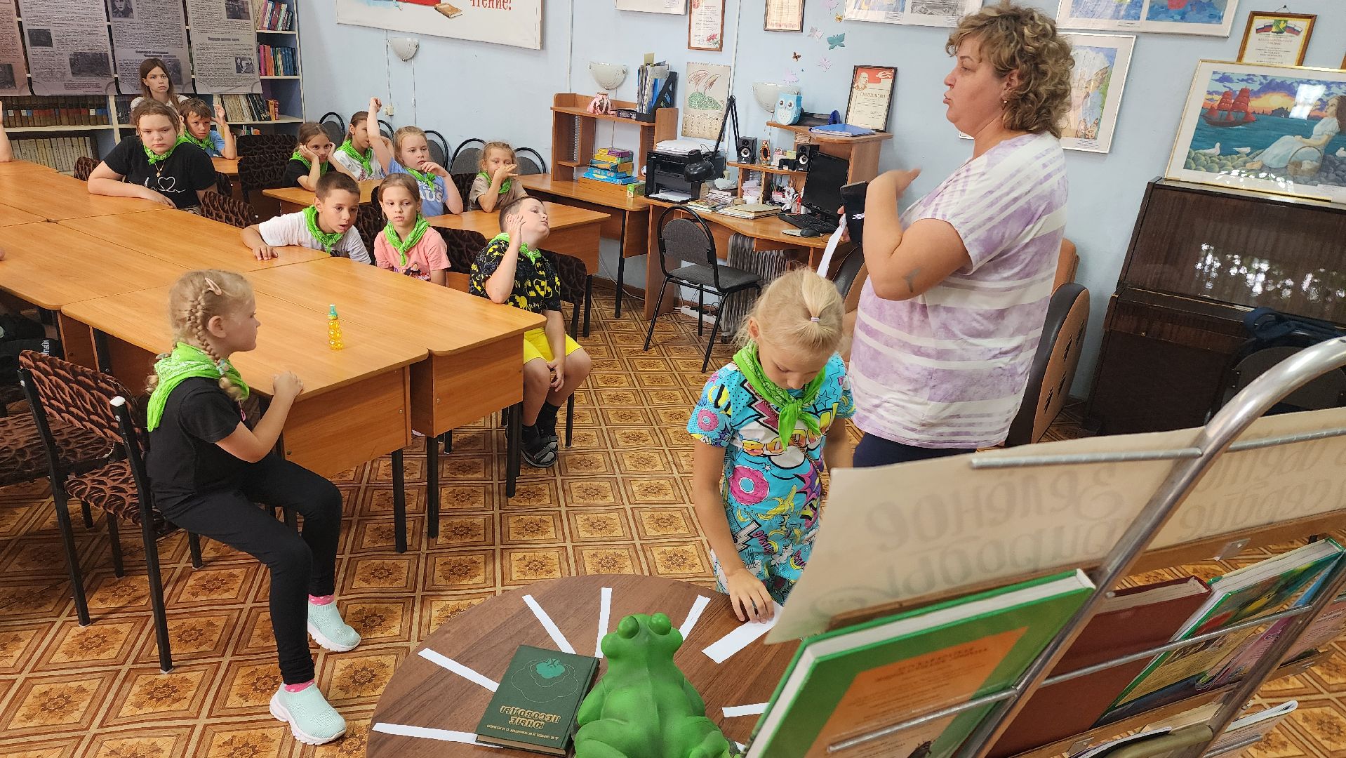 шатура, культурная шатура, библиотекарь, экология, экологический час, охрана природы,