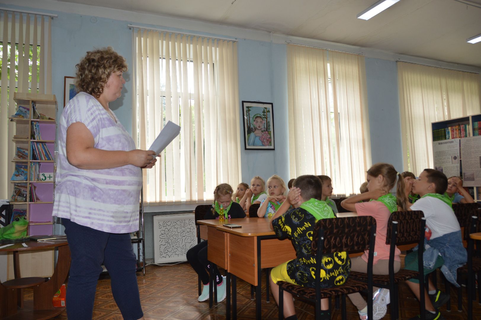 шатура, культурная шатура, библиотекарь, экология, экологический час, охрана природы,